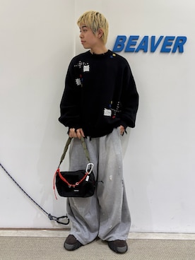 「アイテム（サンダル）」を使った、kantaさん（メンズ・165cm・20代）の冬コーディネート