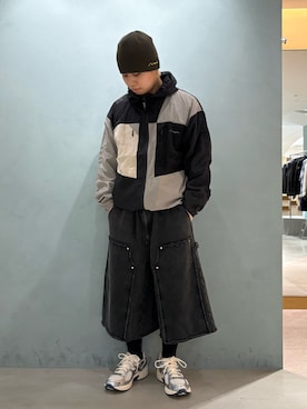 「BEAVER（ビーバー）のアイテム（パンツ）」を使った、kantaさん（メンズ・165cm）の春コーディネート