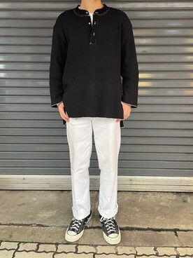 「B'2nd（ビーセカンド）のアイテム（トップス）」を使った、kantaさん（メンズ・165cm）の秋コーディネート