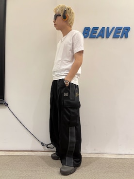 「アイテム（PC・スマホグッズ/家電）」を使った、kantaさん（メンズ・165cm）の夏コーディネート
