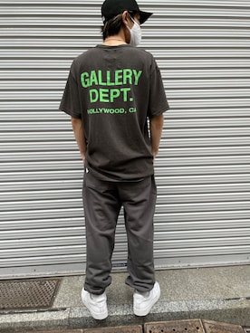 「GALLERY DEPT（ギャラリーデプト）のアイテム」を使った、kantaさん（メンズ・165cm）の夏コーディネート