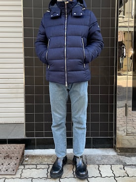 「TATRAS（タトラス）のアイテム（ジャケット/アウター）」を使った、kantaさん（メンズ・165cm）の冬コーディネート