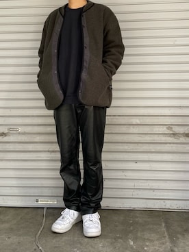 「WOOLRICH（ウールリッチ）のアイテム」を使った、kantaさん（メンズ・165cm）の冬コーディネート