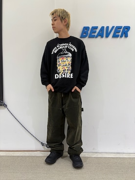「アイテム（スニーカー）」を使った、kantaさん（メンズ・165cm・20代）の秋コーディネート
