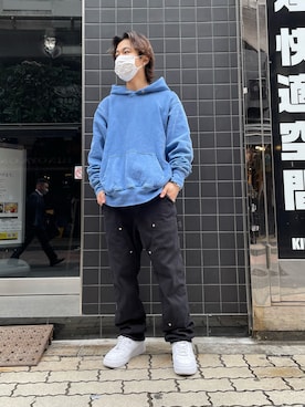 「LES TIEN（レスティエン）のアイテム」を使った、kantaさん（メンズ・165cm）の春コーディネート