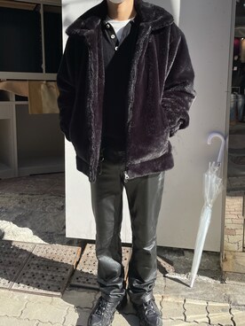 「LUSOR（ルーソル）のアイテム（ジャケット/アウター）」を使った、kantaさん（メンズ・165cm）の秋コーディネート