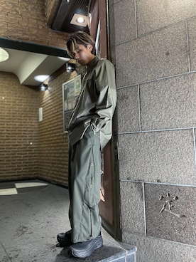 「POLIQUANT（ポリクアント）のアイテム」を使った、kantaさん（メンズ・165cm）の秋コーディネート