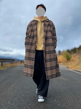 「アイテム（リング）」を使った、miyaさん（メンズ・172cm・20代）の冬コーディネート