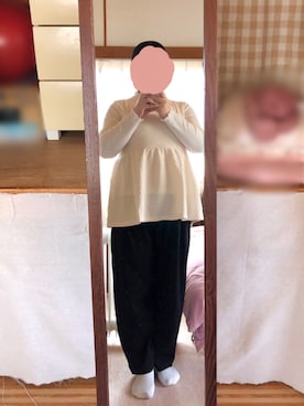 「Honeys（ハニーズ）のアイテム」を使った、ERIさん（レディース・158cm）の春コーディネート