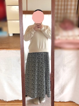 「Honeys（ハニーズ）のアイテム」を使った、ERIさん（レディース・158cm）の春コーディネート