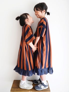 しなつさん（キッズ・127cm）の夏コーディネート