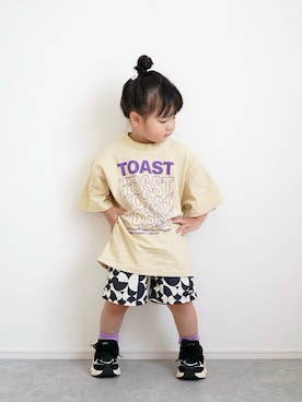 しなつさん（キッズ・90cm）の春コーディネート