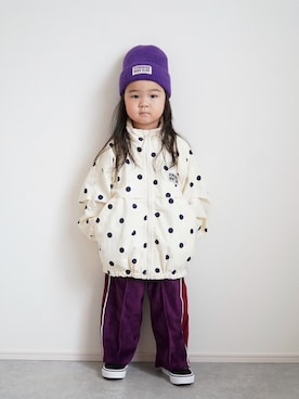 「VANS(バンズ)のアイテム」を使った、しなつさん(キッズ・100cm)の秋コーディネート