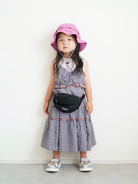 しなつさん（キッズ・90cm）の夏コーディネート