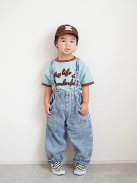しなつさん(キッズ・90cm)の夏コーディネート