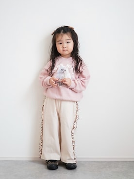 しなつさん（キッズ・90cm）の秋コーディネート