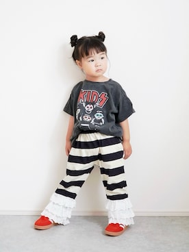 しなつさん(キッズ・90cm)の夏コーディネート