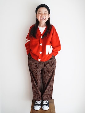 しなつさん（キッズ・140cm）の秋コーディネート