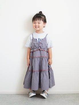 しなつさん(キッズ・90cm)の夏コーディネート