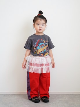 しなつさん(キッズ・90cm)の夏コーディネート