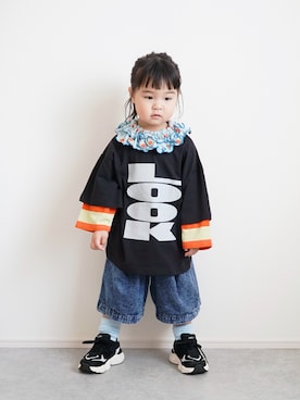 しなつさん（キッズ・90cm）の春コーディネート