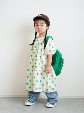 しなつさん(キッズ・90cm)の夏コーディネート
