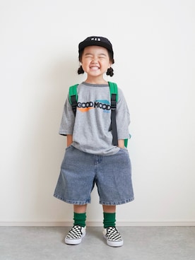 しなつさん(キッズ・90cm)の夏コーディネート