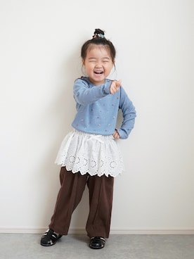 しなつさん(キッズ・90cm)の秋コーディネート