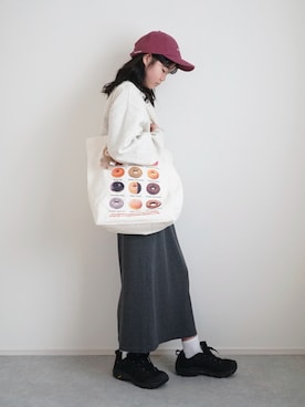 「MERRELL（メレル）のアイテム」を使った、haa__fuuさん（キッズ・156cm）の冬コーディネート