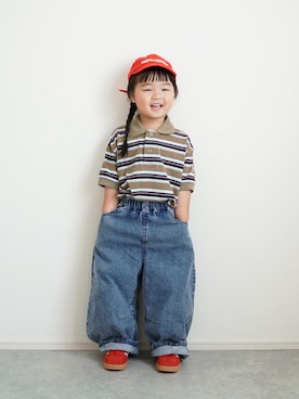 しなつさん(キッズ・90cm)の夏コーディネート