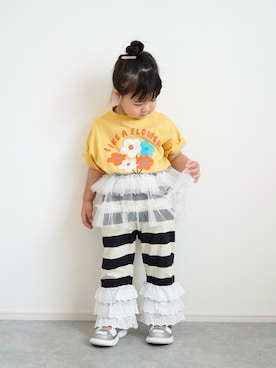 しなつさん（キッズ・90cm）の夏コーディネート