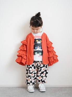 しなつさん（キッズ・90cm）の春コーディネート