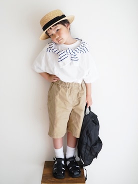 しなつさん（キッズ・127cm）の夏コーディネート