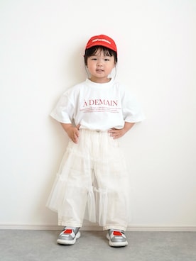 しなつさん（キッズ・90cm）の夏コーディネート