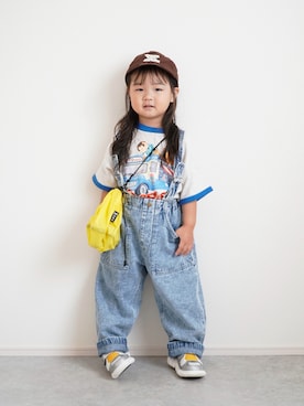 しなつさん(キッズ・90cm)の夏コーディネート