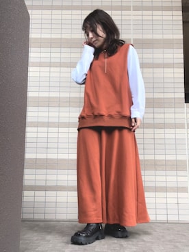 emicoさん（レディース・156cm）の冬コーディネート