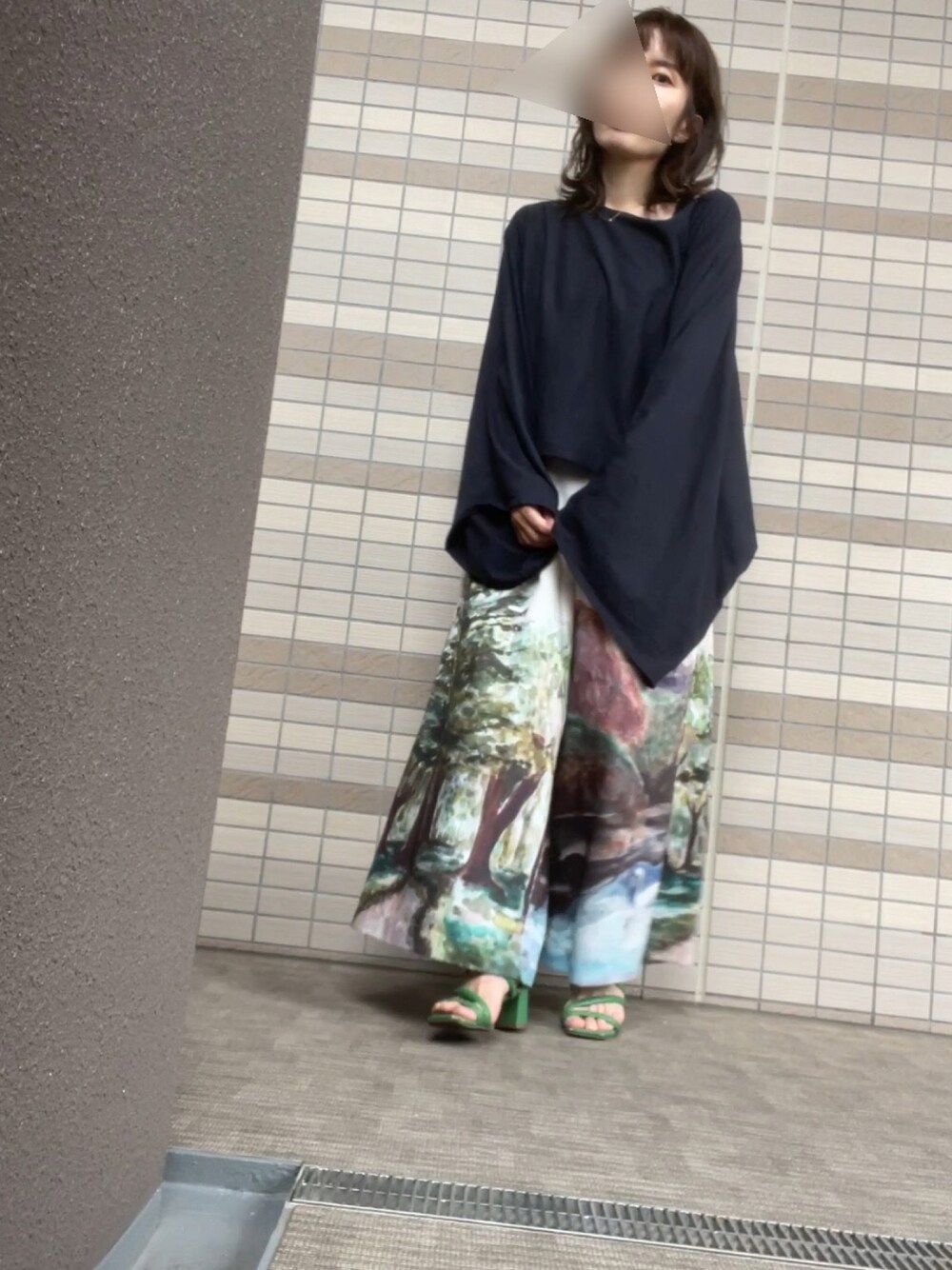 ETRE TOKYO(エトレトウキョウ)の「スクエアカットトップス(Tシャツ