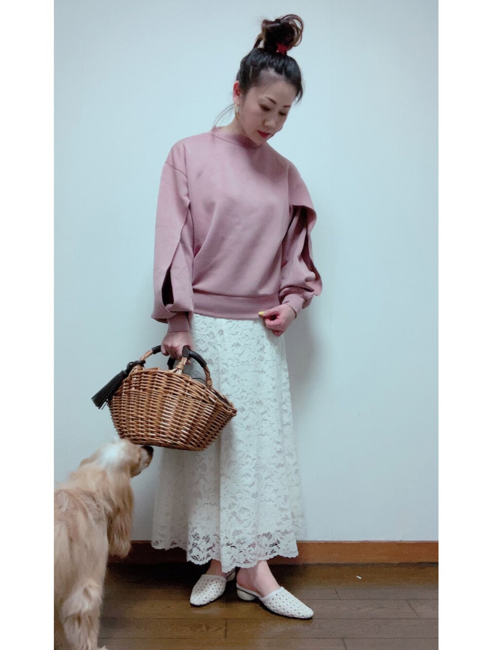 希少　patou かごバッグ　large   未使用 Whim Gazette(ウィム ガゼット)の【PATOU】カゴバッグ通販