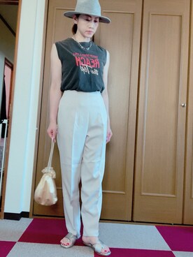 junjunさん（レディース・162cm）の夏コーディネート