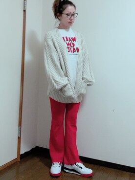 junjunさん（レディース・162cm）の秋コーディネート