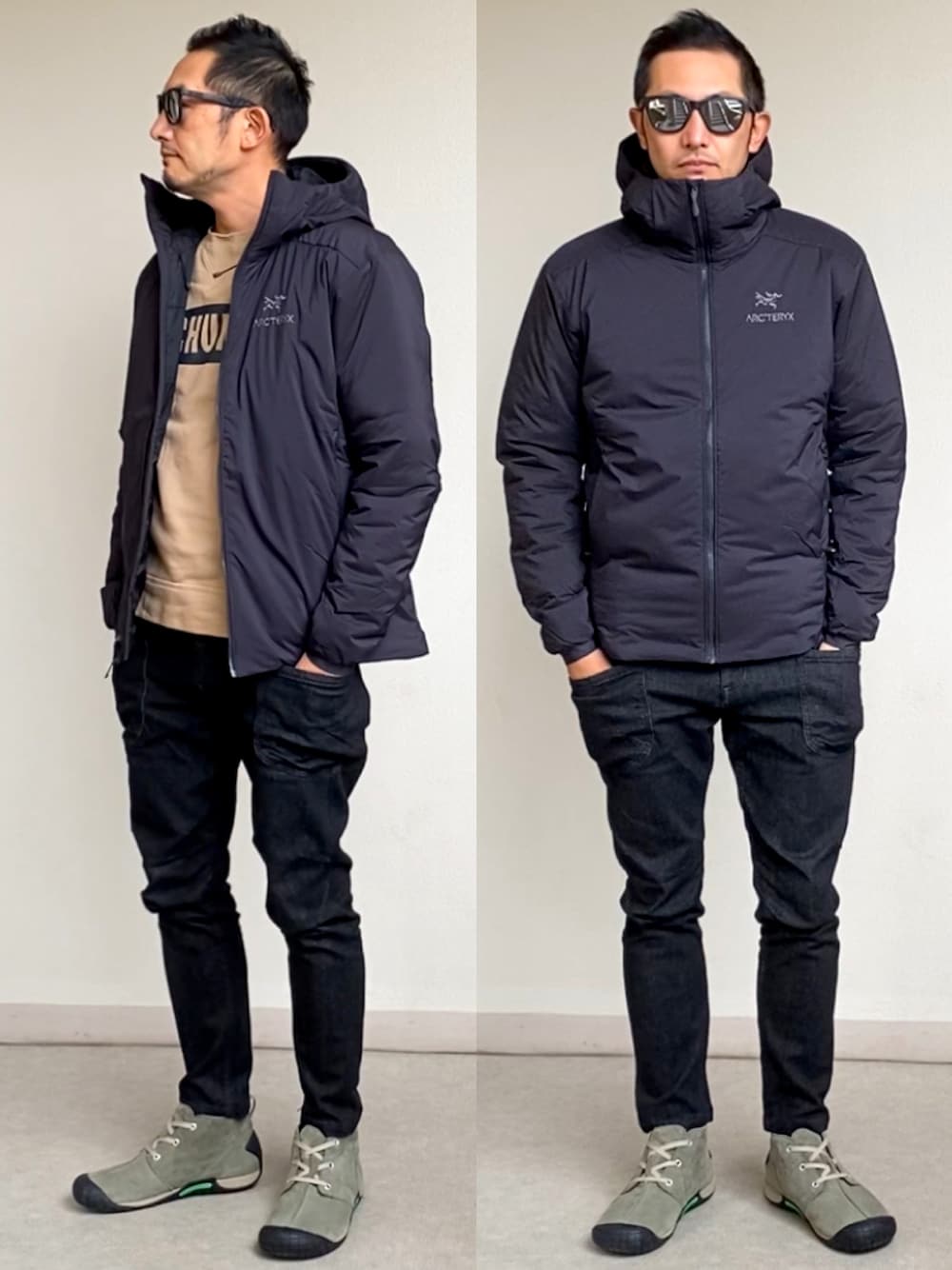 ARC'TERYX Atom AR フーディ ネイビー アークテリクス アトムAR