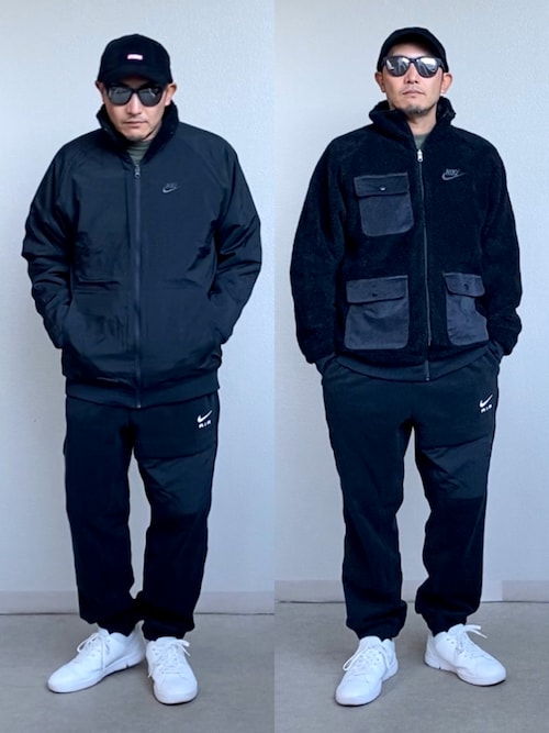 ナイキ　NIKE  スノーボードジャケット NIKE（ナイキ）の「NIKE NSW SHERPA FULLZIP JACKET DZ4713-010