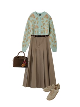 「CLANE（クラネ）のアイテム」を使った、sowaさん（レディース・160cm）の秋コーディネート