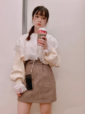 蘇苡寧さん（レディース・153cm）の秋コーディネート