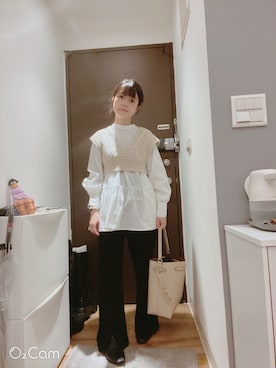 蘇苡寧さん（レディース・153cm）の秋コーディネート