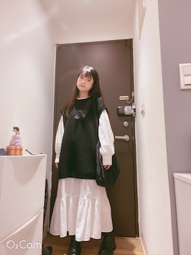 蘇苡寧さん（レディース・153cm）の冬コーディネート