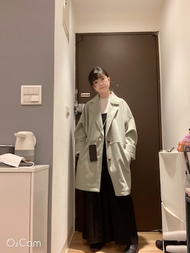 蘇苡寧さん(レディース・153cm)の秋コーディネート