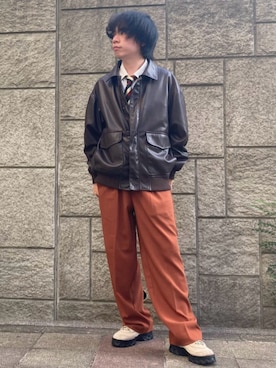 「新生活」｜THE SHOP TK officialさん（メンズ・161cm）の秋コーディネート