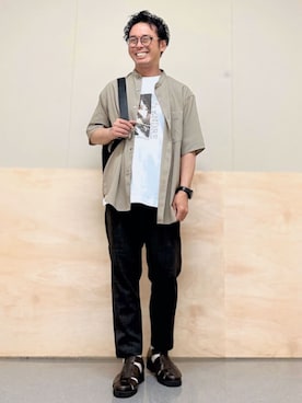 THE SHOP TK officialさん（メンズ・162cm）の夏コーディネート