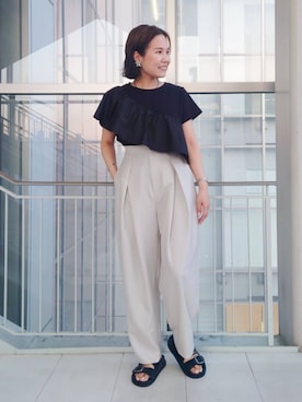「着回しコーディネート」｜THE SHOP TK officialさん（レディース・155cm）の春コーディネート